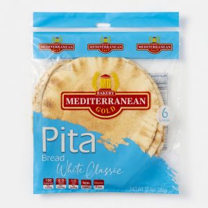 10 Piece White Classic Pita Bread